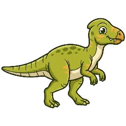 Cartoon of Thescelosaurus