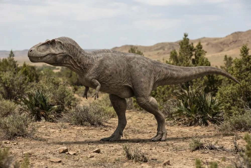 AI-made picture of Alectrosaurus