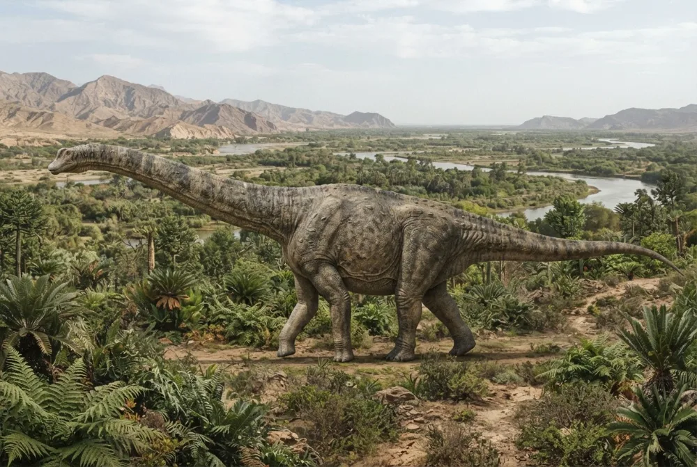 รูป Balochisaurus ที่สร้างโดย AI