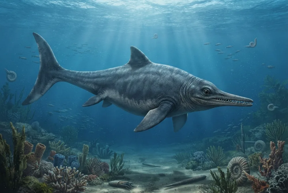 AI-made picture of Brachypterygius