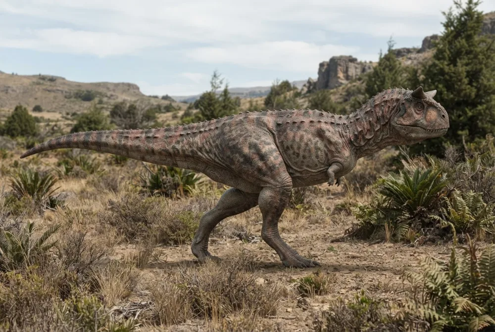 AI-made picture of Carnotaurus