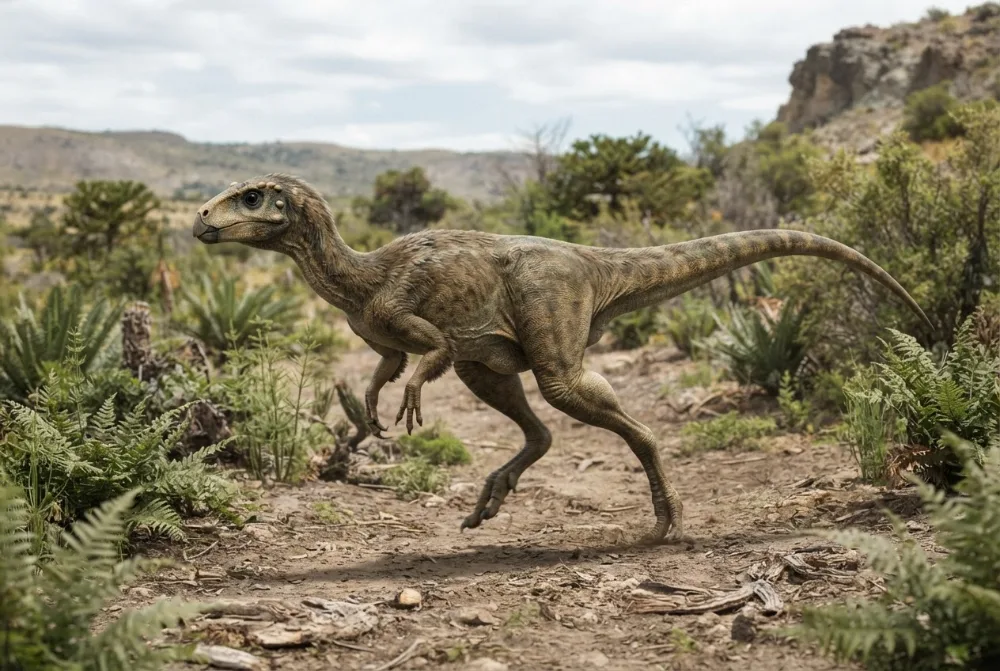 AI-made picture of Chakisaurus