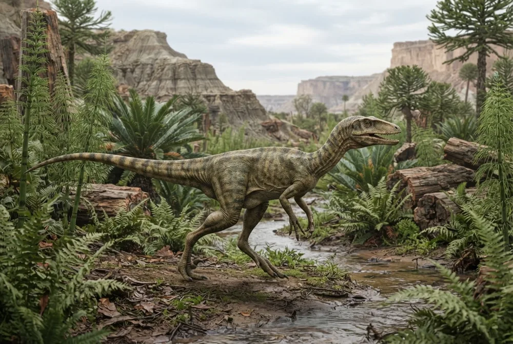 AI-made picture of Chindesaurus