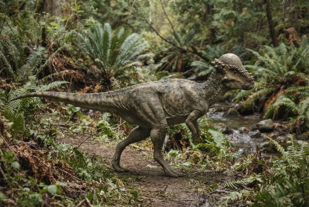 Immagine di Colepiocephale creata dall'IA