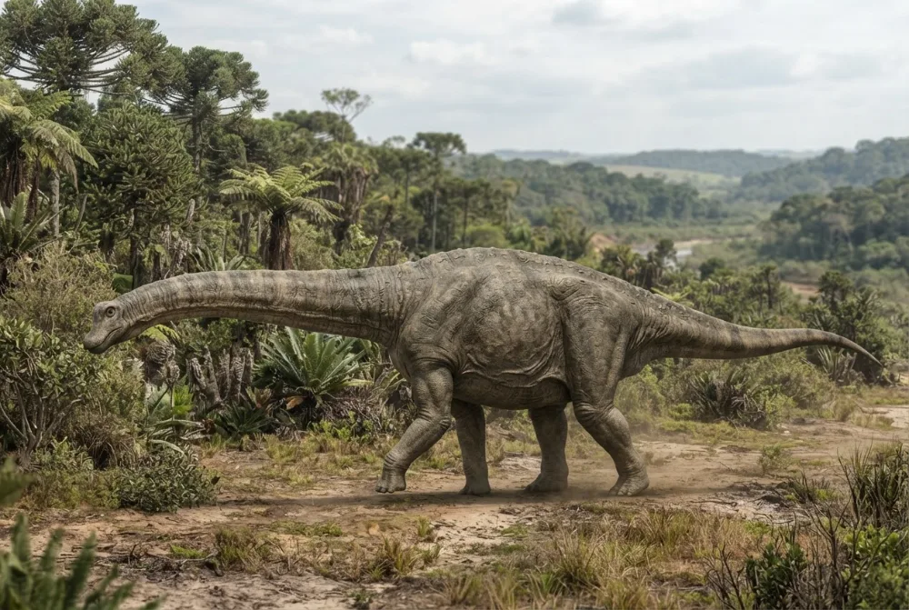 Immagine di Dasosaurus creata dall'IA
