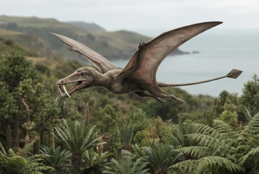 AI-made picture of Dorygnathus