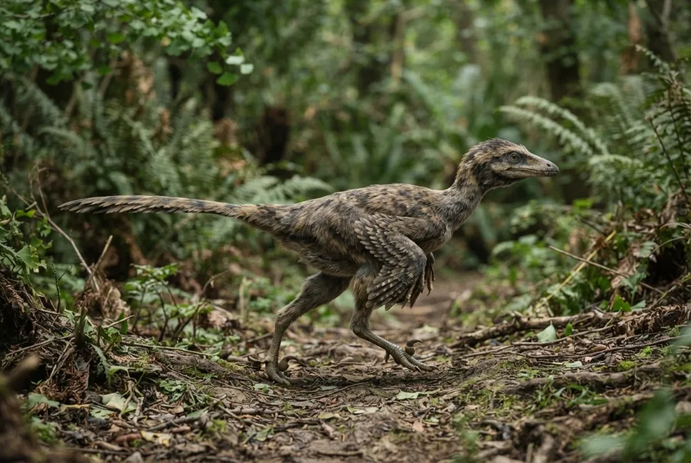 AI-made picture of Eosinopteryx