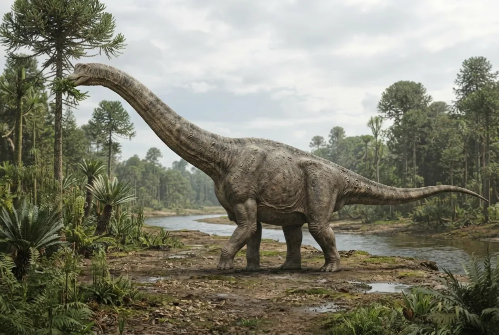 KI-Bild von Fushanosaurus