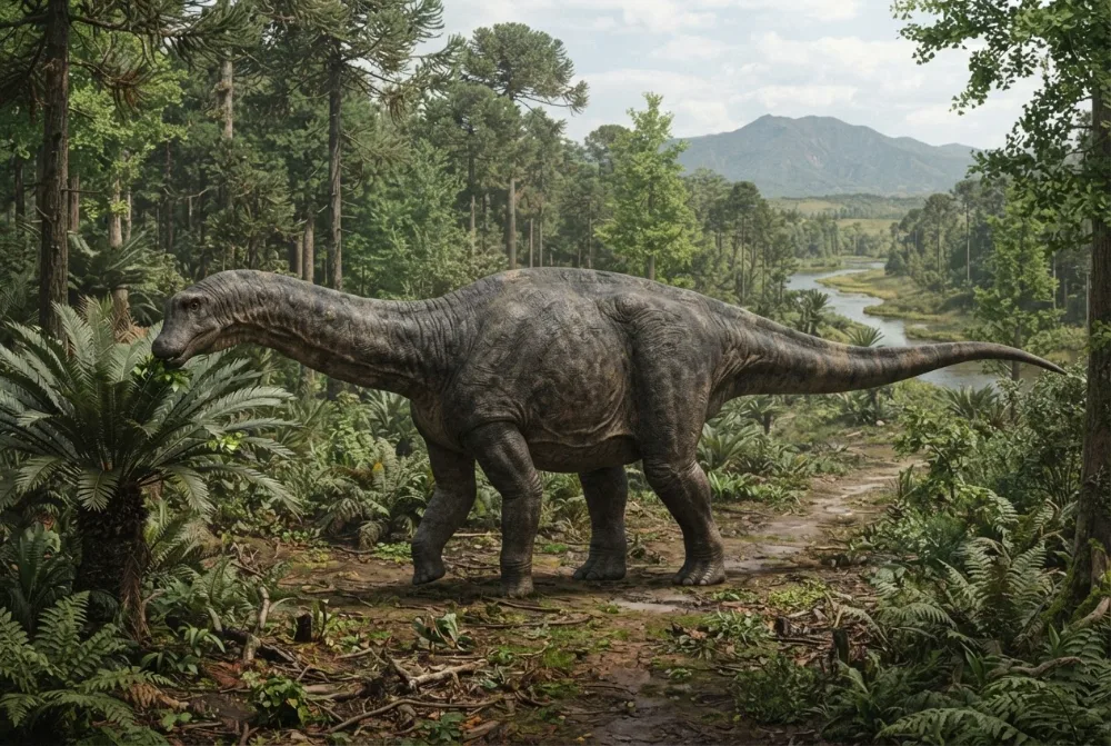Fusuisaurus: obrázek vytvořený umělou inteligencí