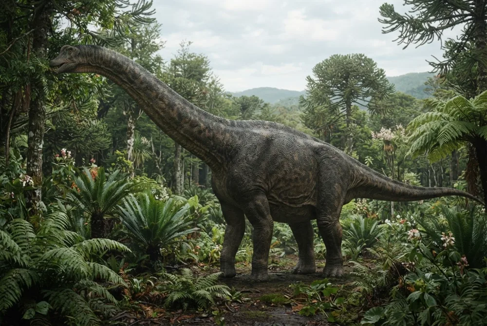 Futalognkosaurus: obrázek vytvořený umělou inteligencí