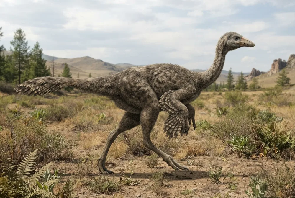 AI-made picture of Garudimimus