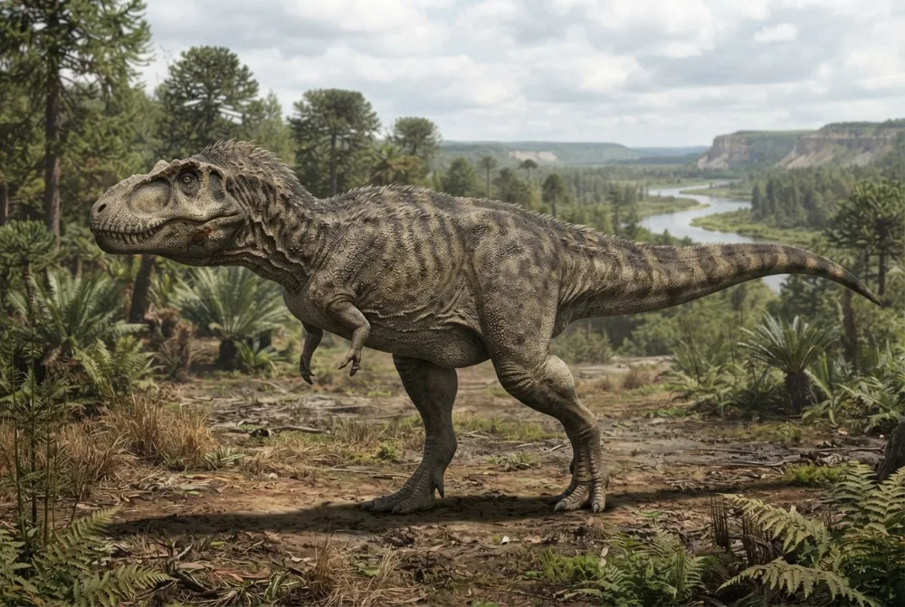 AI-made picture of Gorgosaurus