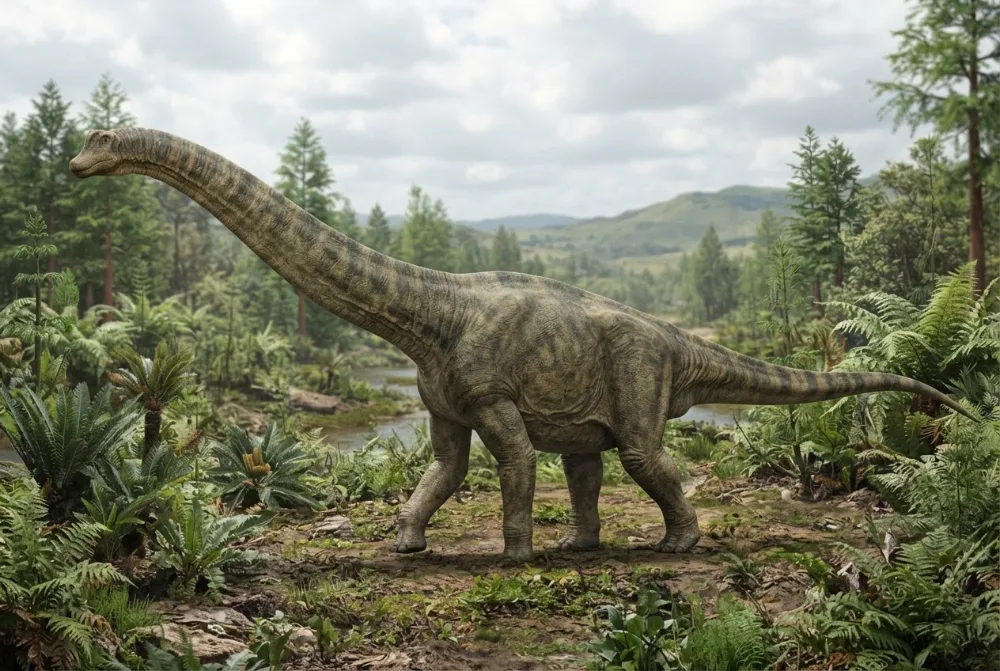 KI-Bild von Huabeisaurus