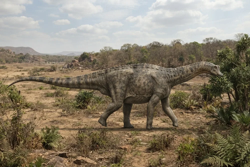Immagine di Isisaurus creata dall'IA