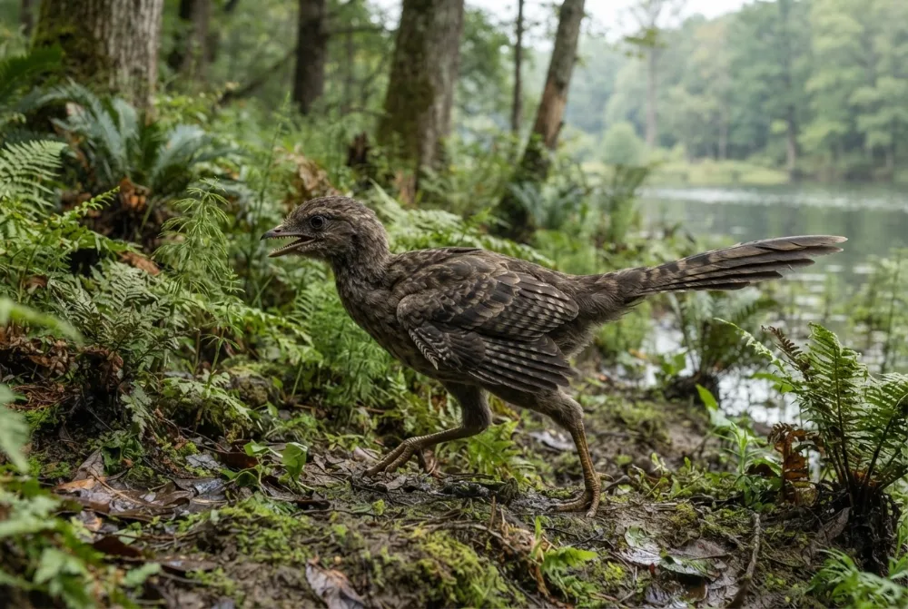 Imagen de Jianchangornis hecha por IA