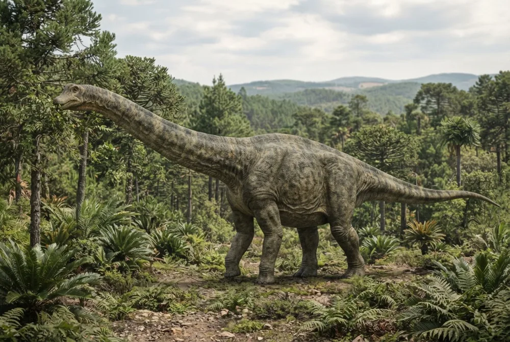 Immagine di Losillasaurus creata dall'IA