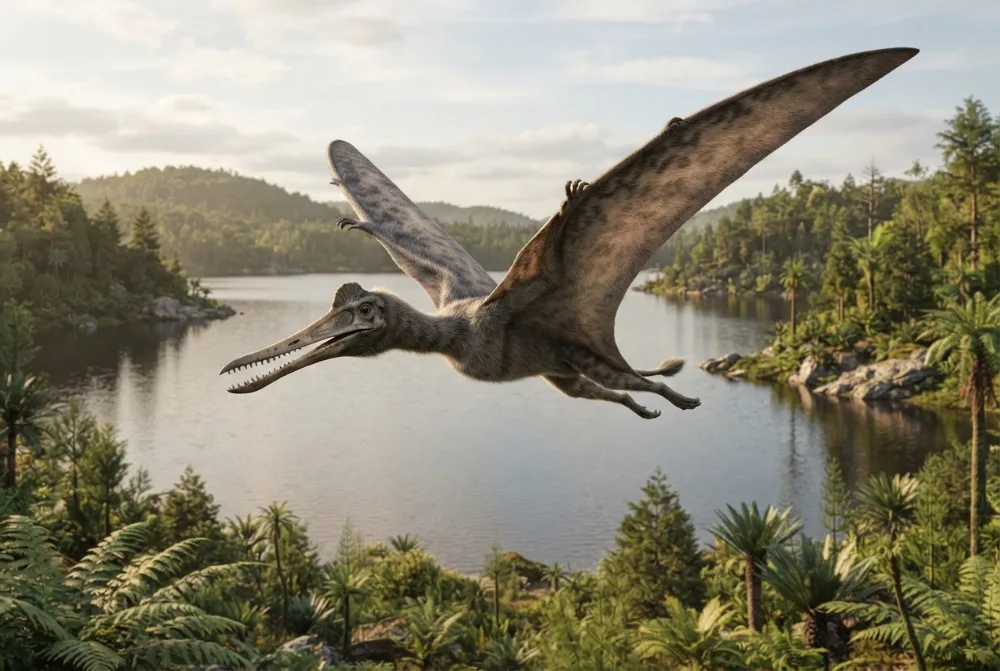 Immagine di Noripterus creata dall'IA