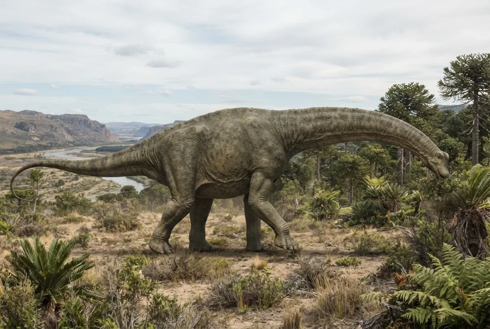 Immagine di Notocolossus creata dall'IA