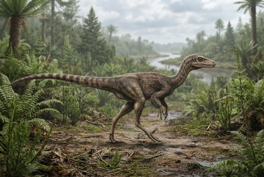 Immagine di Nyasasaurus creata dall'IA