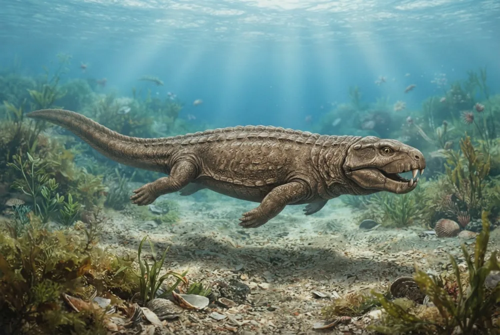 AI-made picture of Placodus