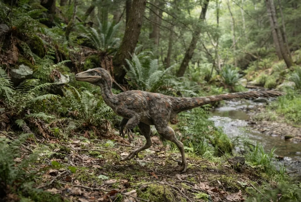 AI-made picture of Podokesaurus