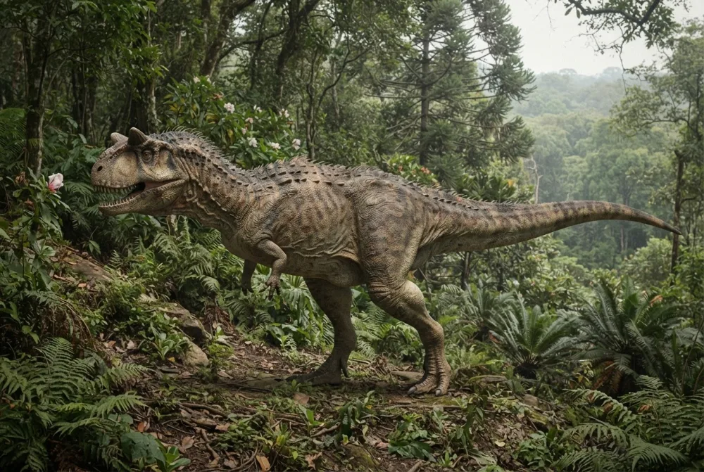 AI-billede af Rajasaurus