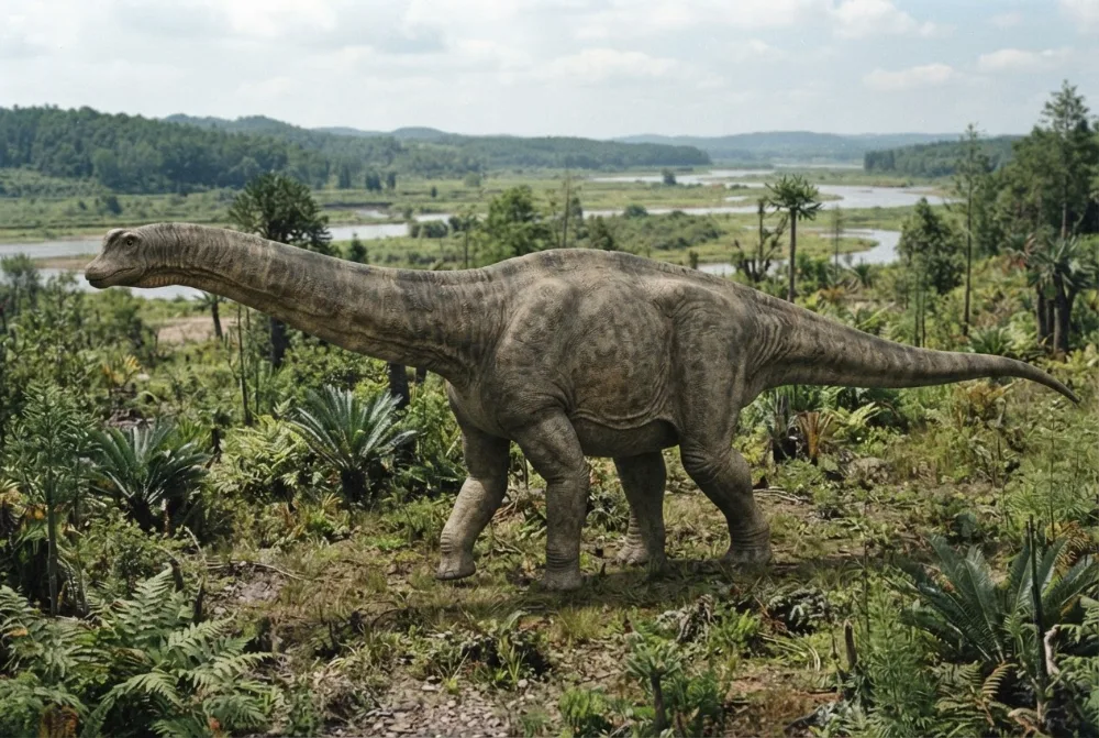 KI-Bild von Ruyangosaurus