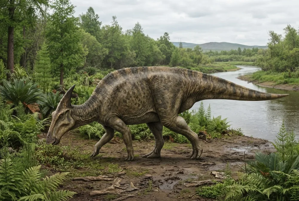 Natal Saurolophus ko AI waɗi