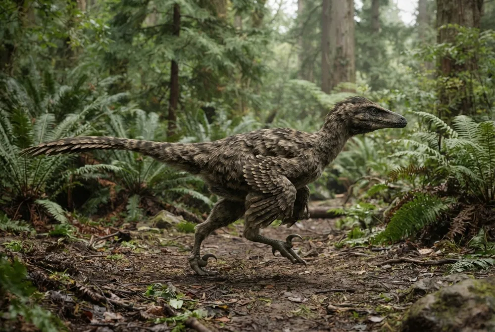AI-made picture of Saurornitholestes