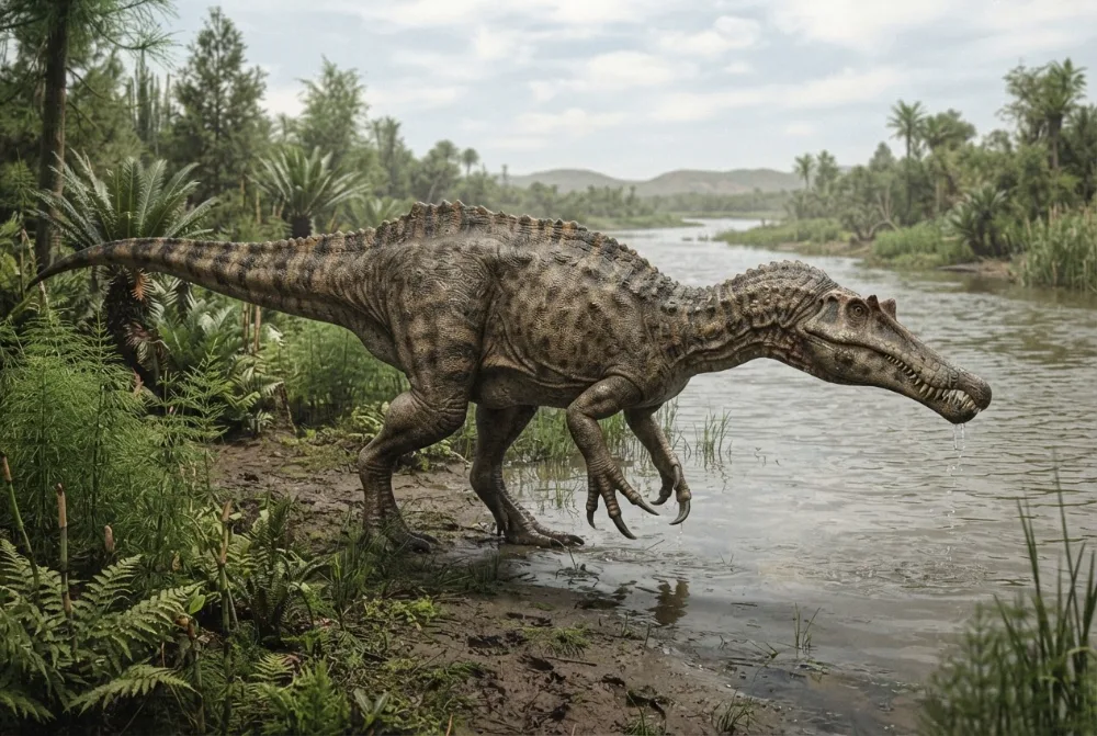 AI-made picture of Suchomimus