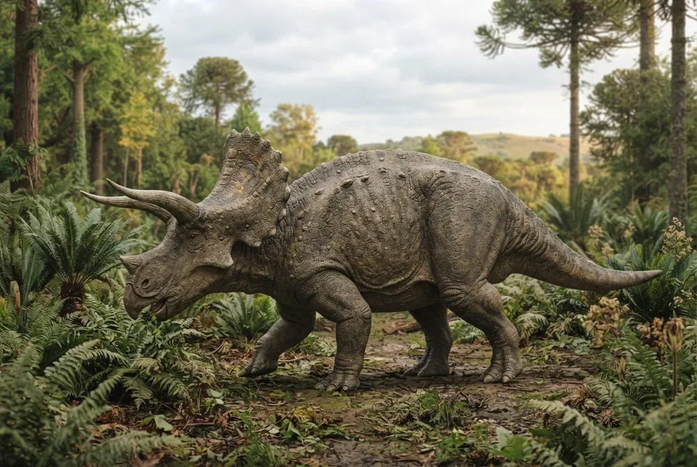 AI-made picture of Triceratops
