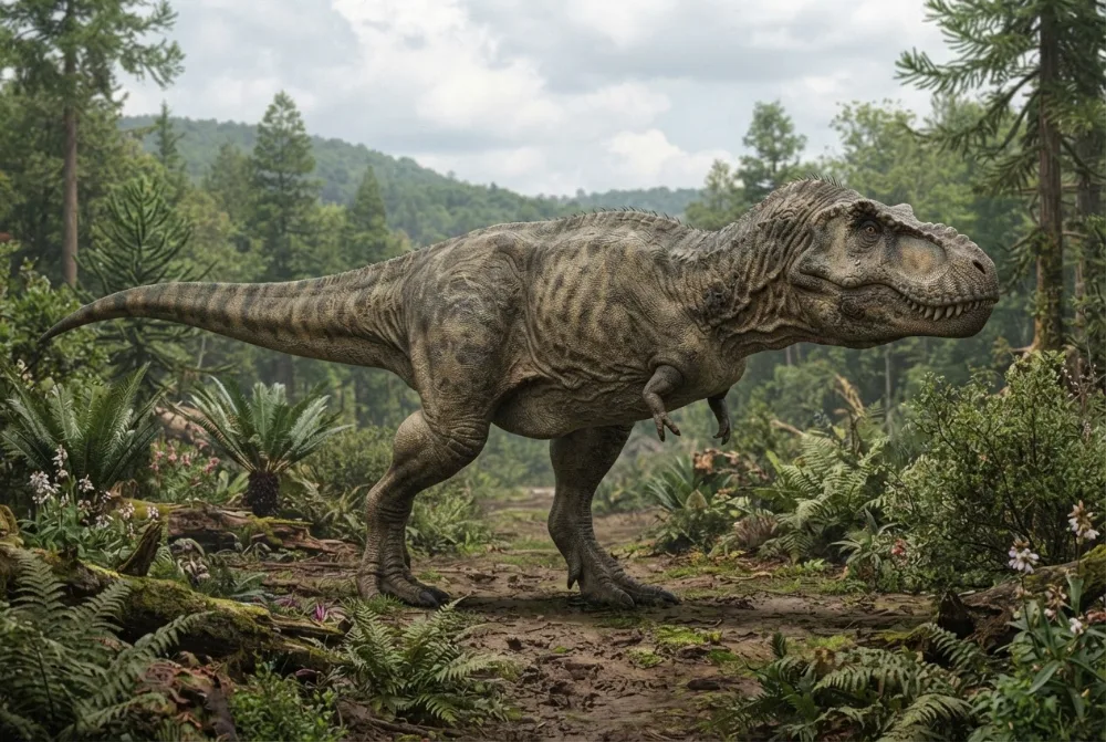 AI-made picture of Tyrannosaurus