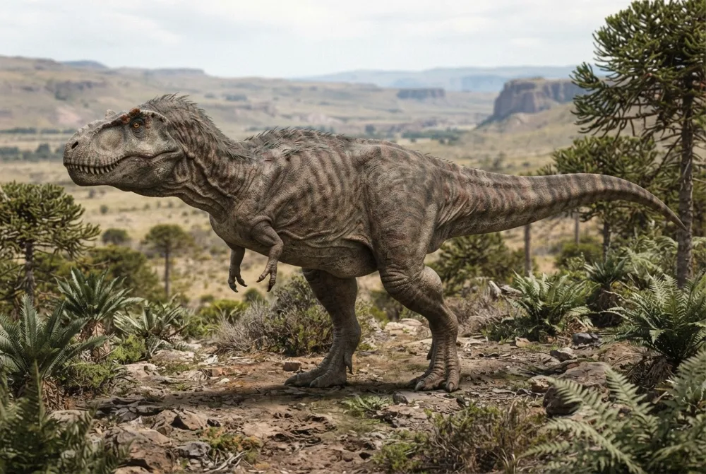 รูป Tyrannotitan ที่สร้างโดย AI