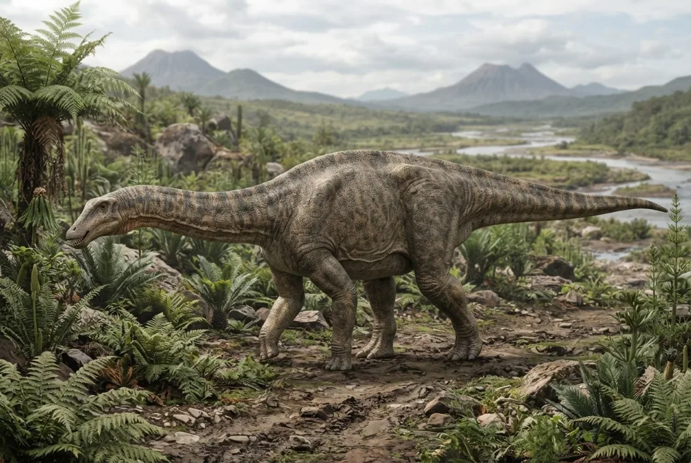 AI-billede af Yunnanosaurus